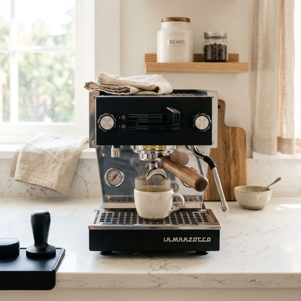 Aesthetic Minimalist Espresso Machine