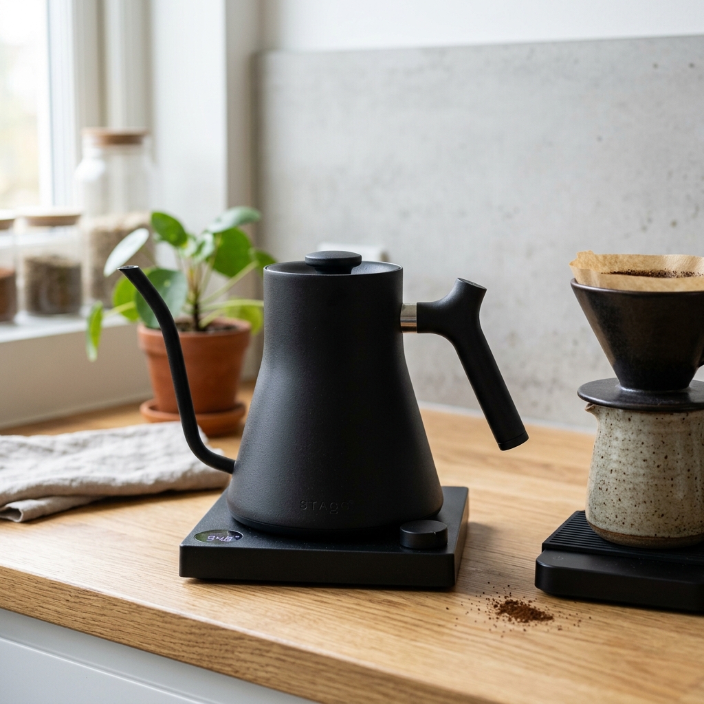 Matte Black Pour Over Kettle